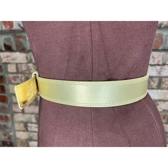 Nine west belt Genuine leather gold y2k small - Picture 5 of 10